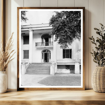 Historic Building in Columbus, GA (1830) Vintage Photo