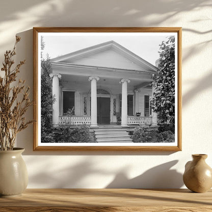 Render-Wilcox House, La Grange, GA - 1843 Vintage Photo