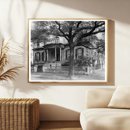 Savannah, GA Vintage Architecture Photo, 1816-1819