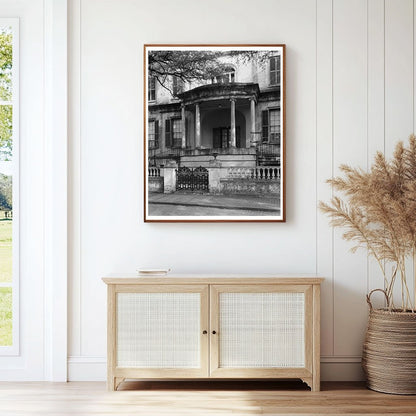 Vintage Savannah Architecture Photo, Georgia 1816-1819