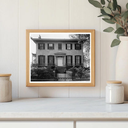 1849 Andrew Low House in Savannah, Georgia - Historic Photo