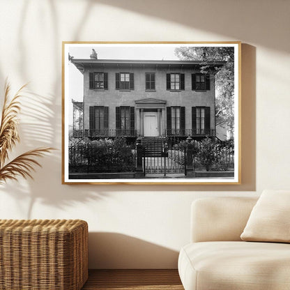 1849 Andrew Low House in Savannah, Georgia - Historic Photo