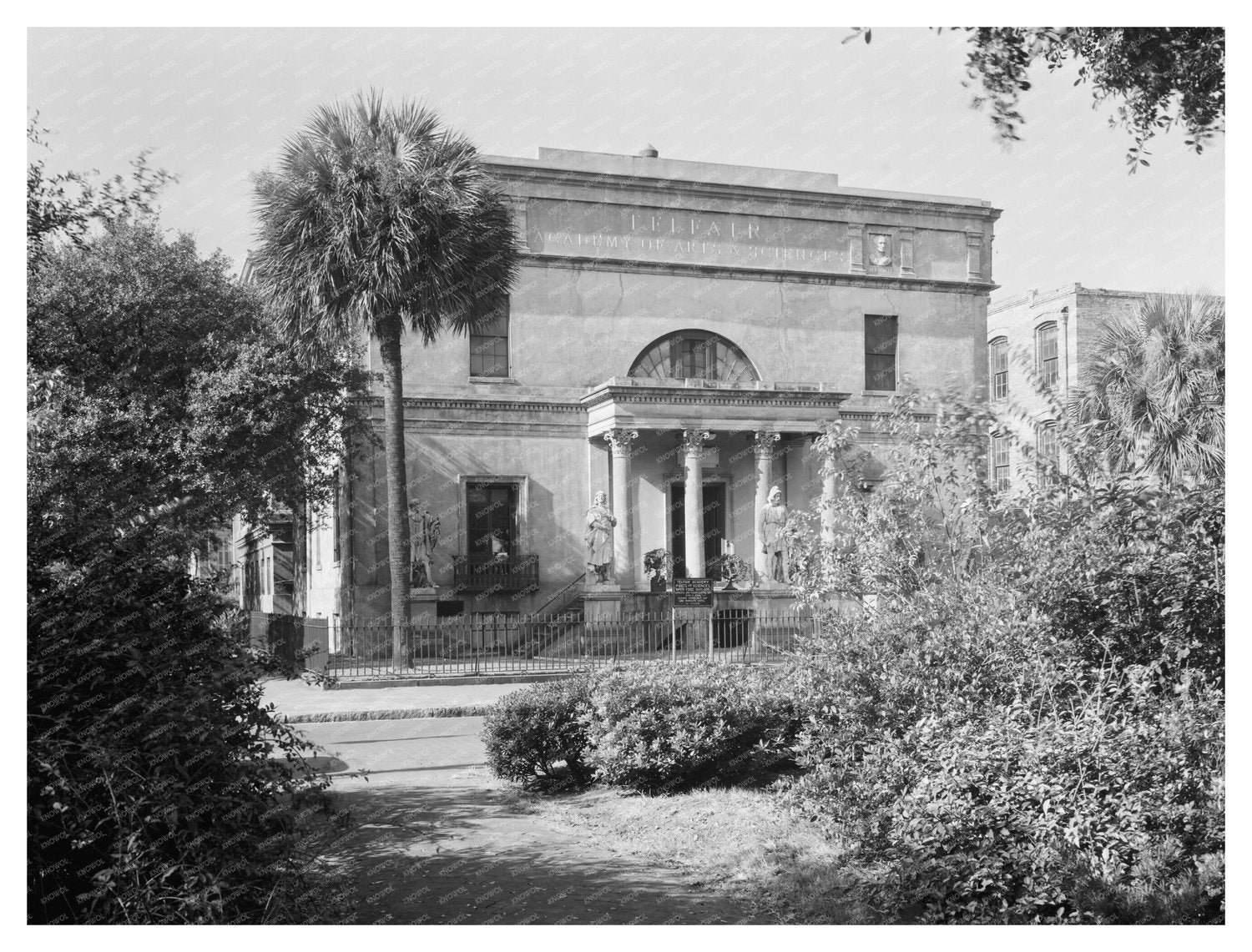 Telfair Academy Photo, Savannah GA, Early 20th Century