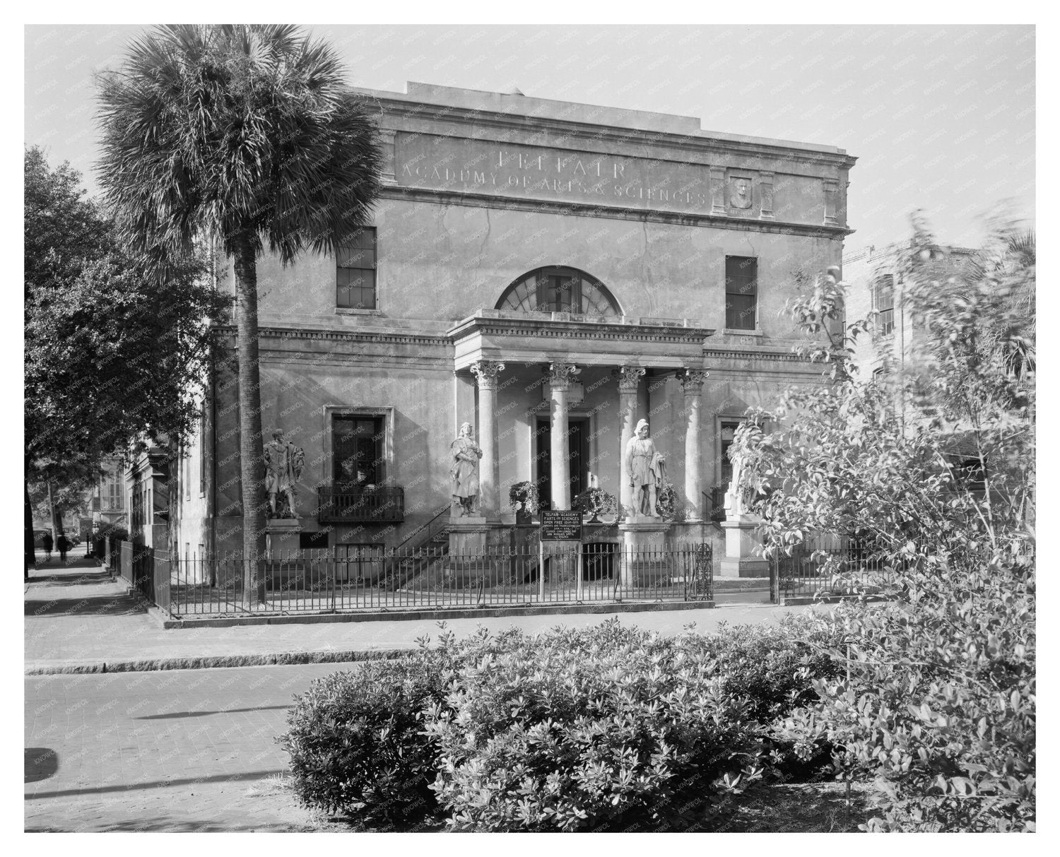 Telfair Academy in Savannah, Georgia - 1819 Architecture