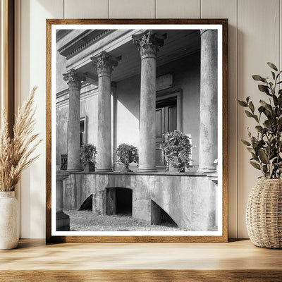 Telfair Academy, Savannah Georgia, 1819 Vintage Photograph - view 2