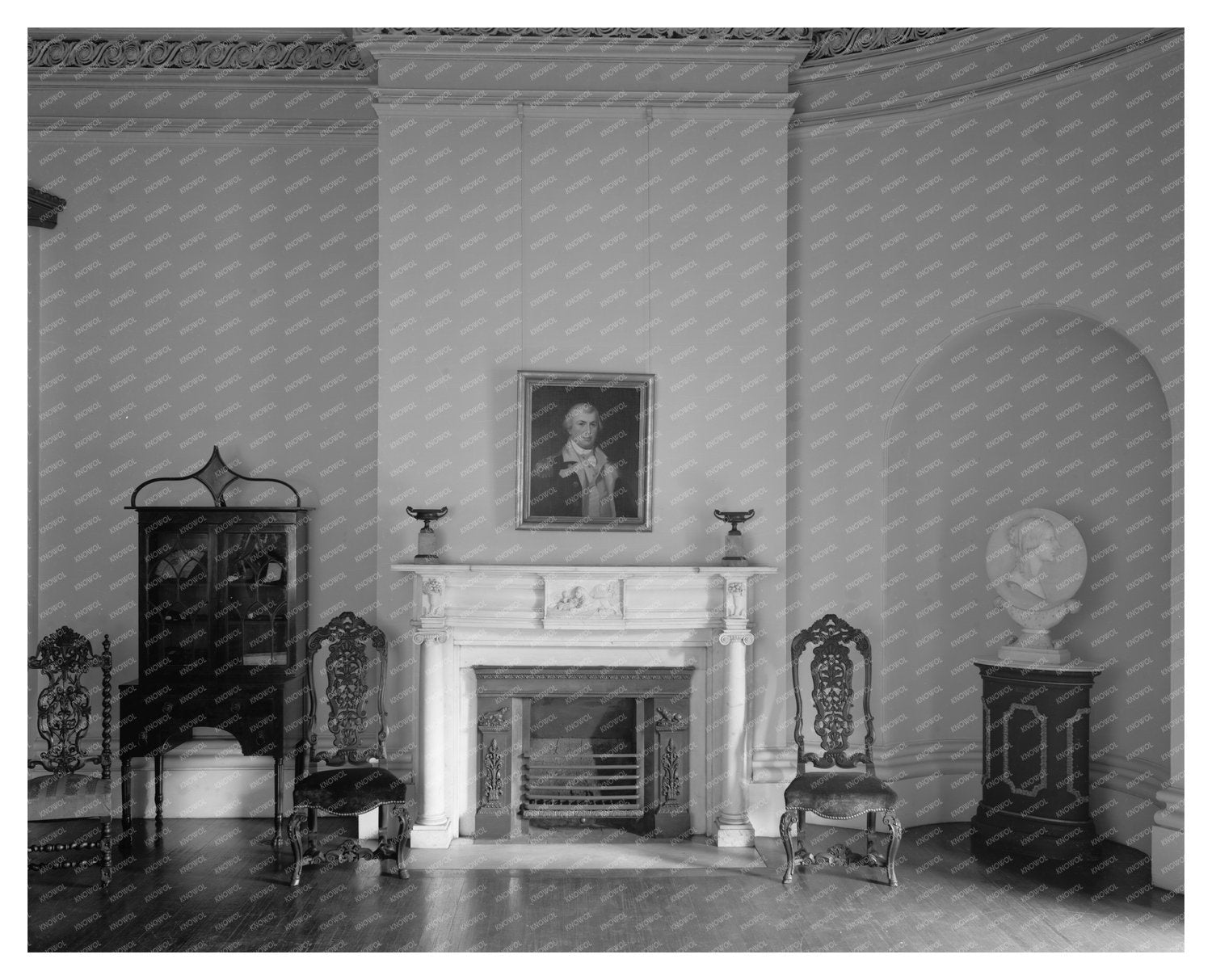 Telfair Academy, Savannah GA, 1819 Historic Photo