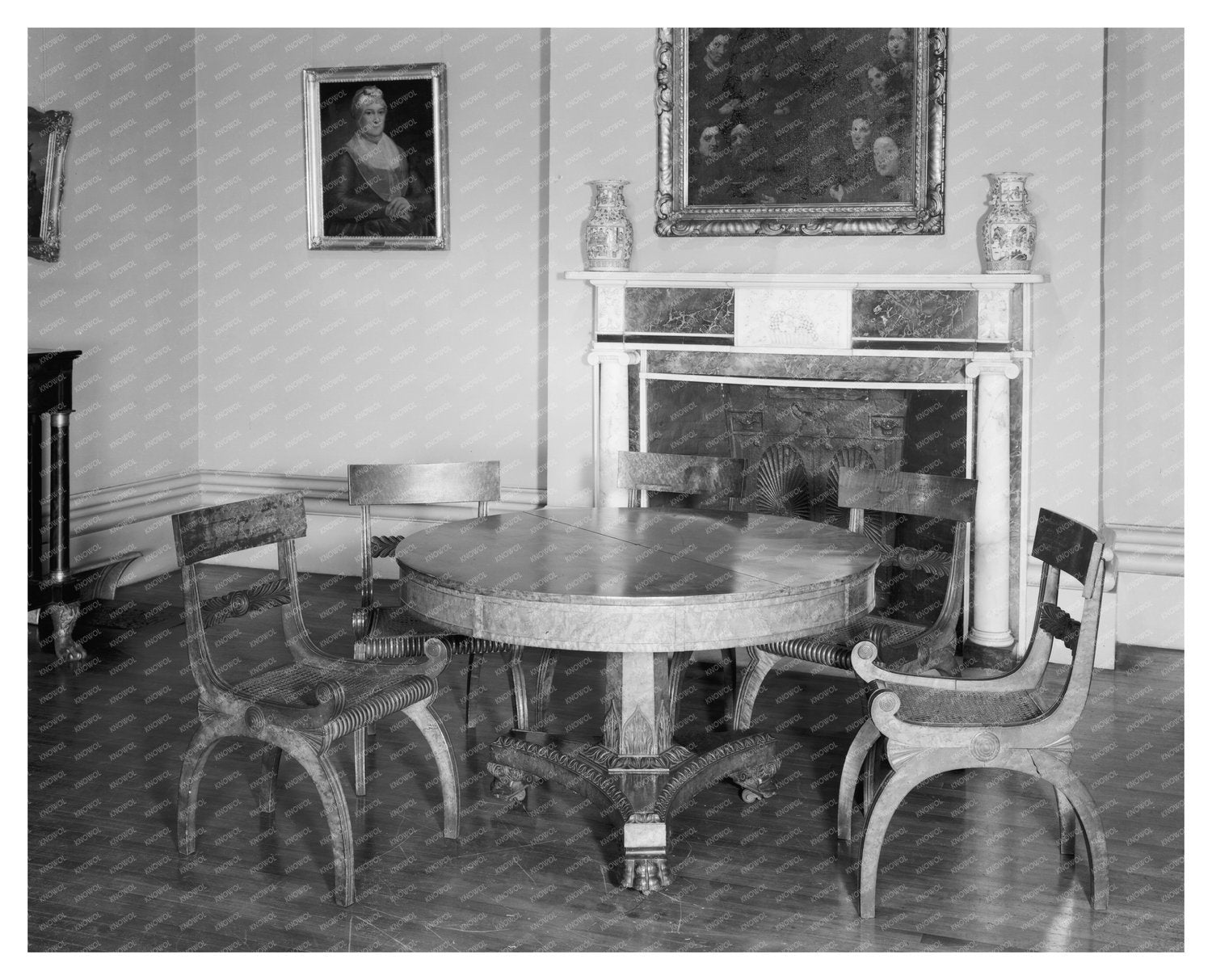 Telfair Academy Interior, Savannah GA, 1819 Architecture