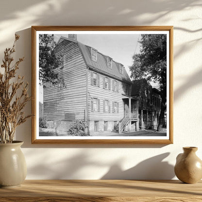 Dr. Poseys House, Savannah GA, 1790 Historic Photo