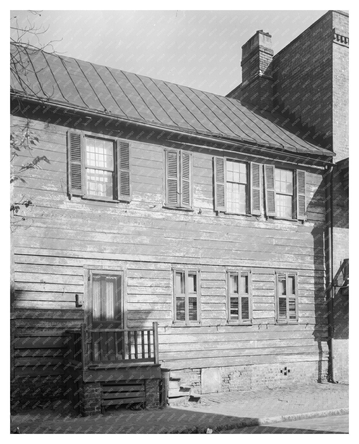 Historic Savannah Architecture, Chatham County, GA, 1950s