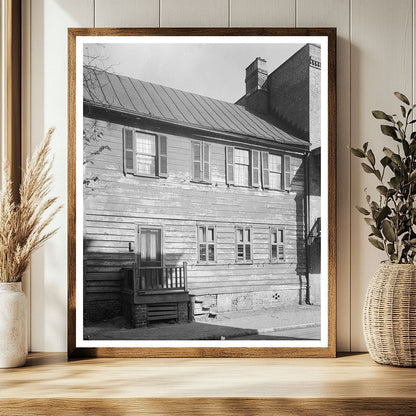 Historic Savannah Architecture, Chatham County, GA, 1950s