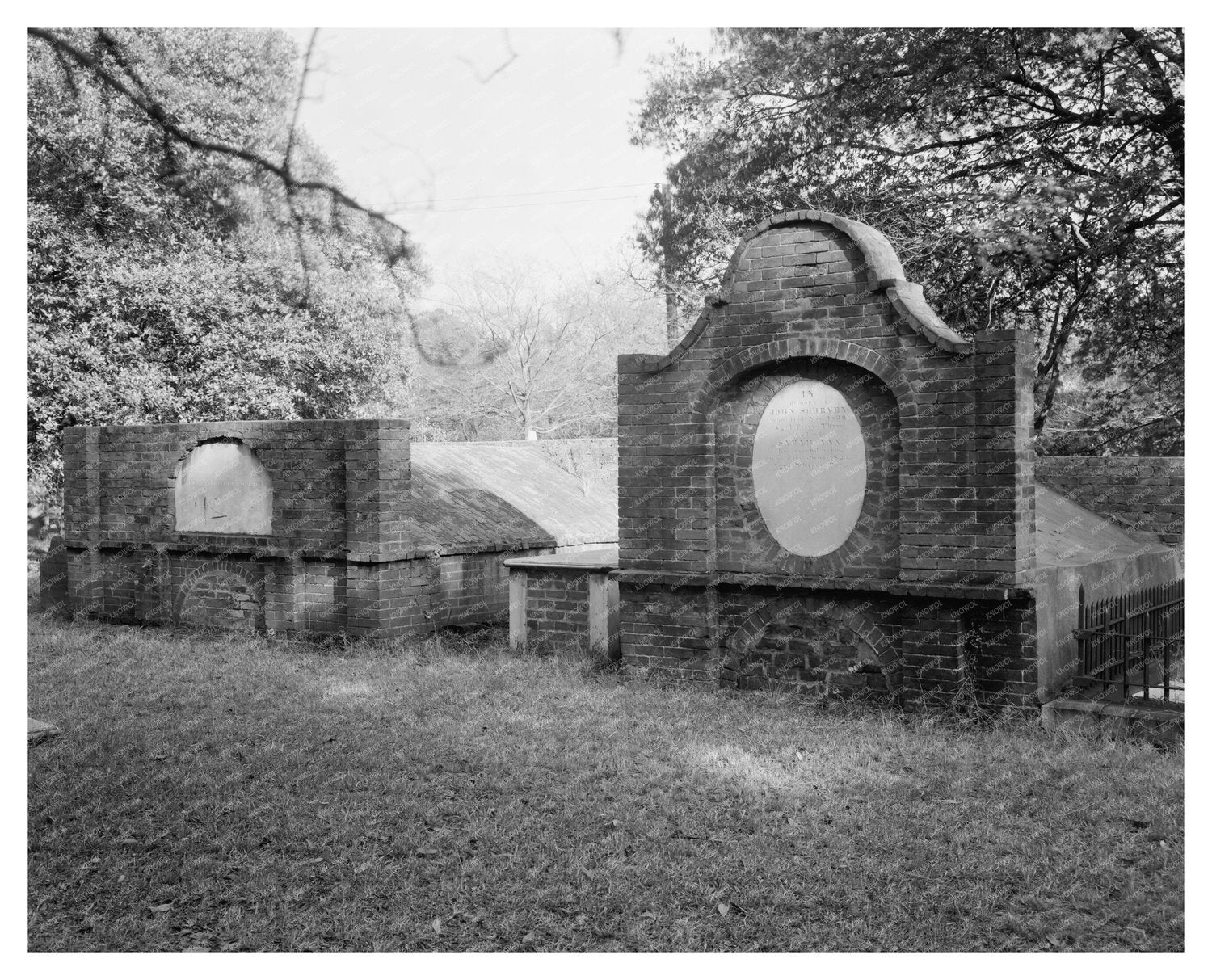 Savannah Colonial Park Cemetery History Photo 1900s