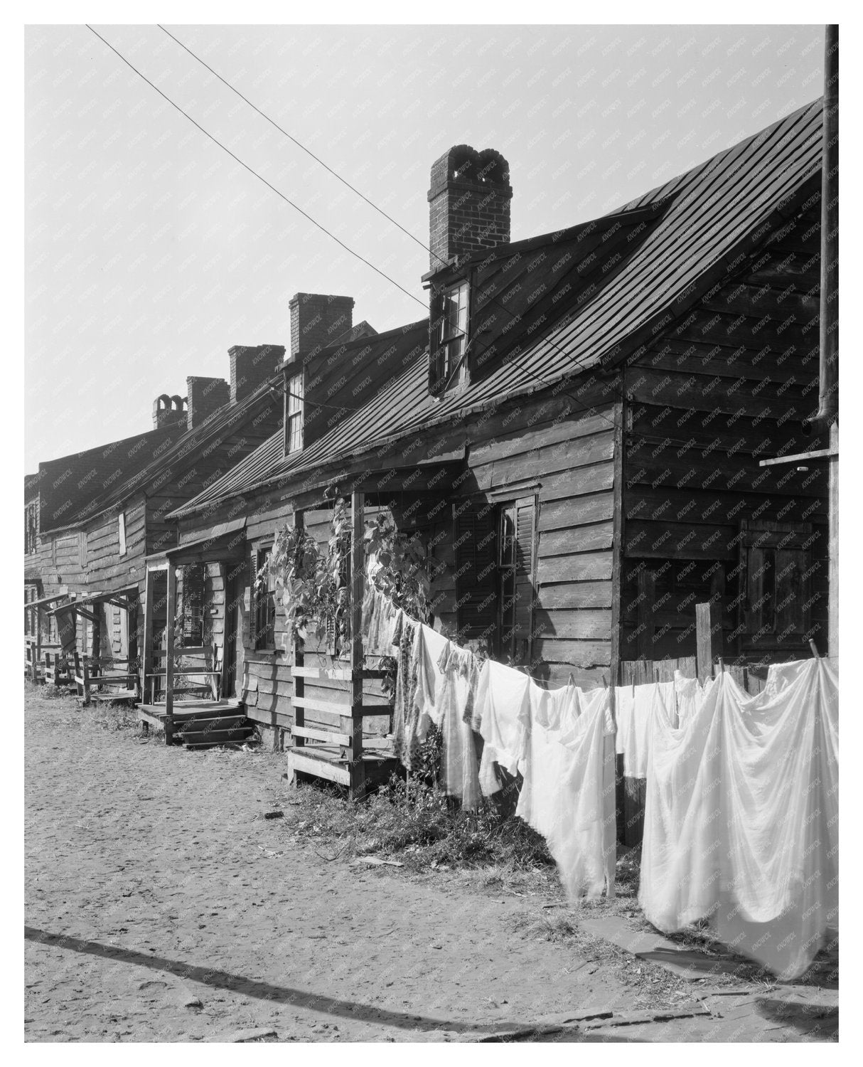 Yamacraw Village Row Houses, Savannah, GA 1850 History