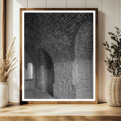 Historic Fort Architecture, Cockspur Island, Georgia 1828-18