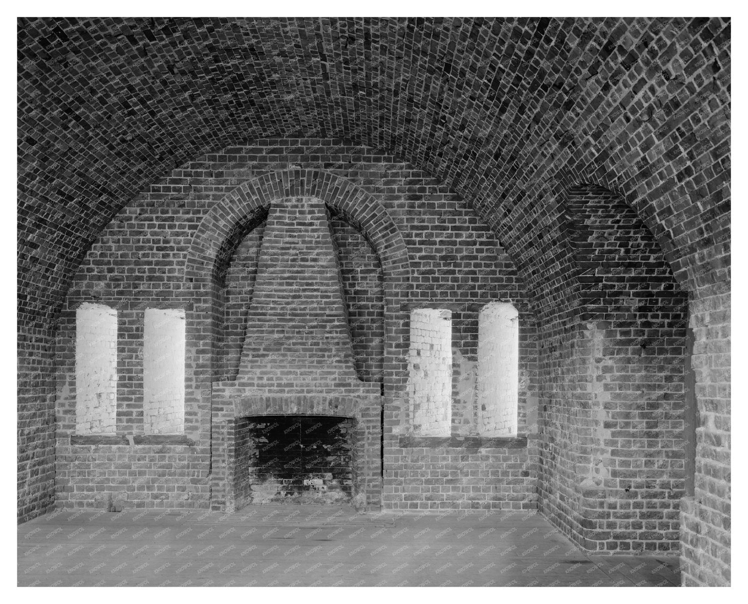 Cockspur Island Structure, Savannah, GA, 1828-1850