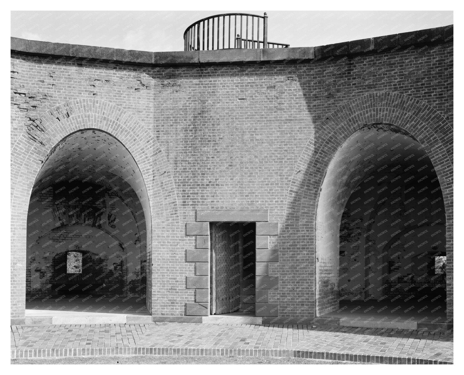 Cockspur Island Fort, Savannah, GA 1828-1850 Photo