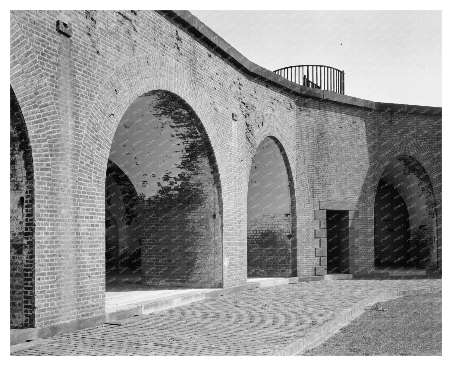 Cockspur Island Architecture, Savannah, Georgia, 1828-1850