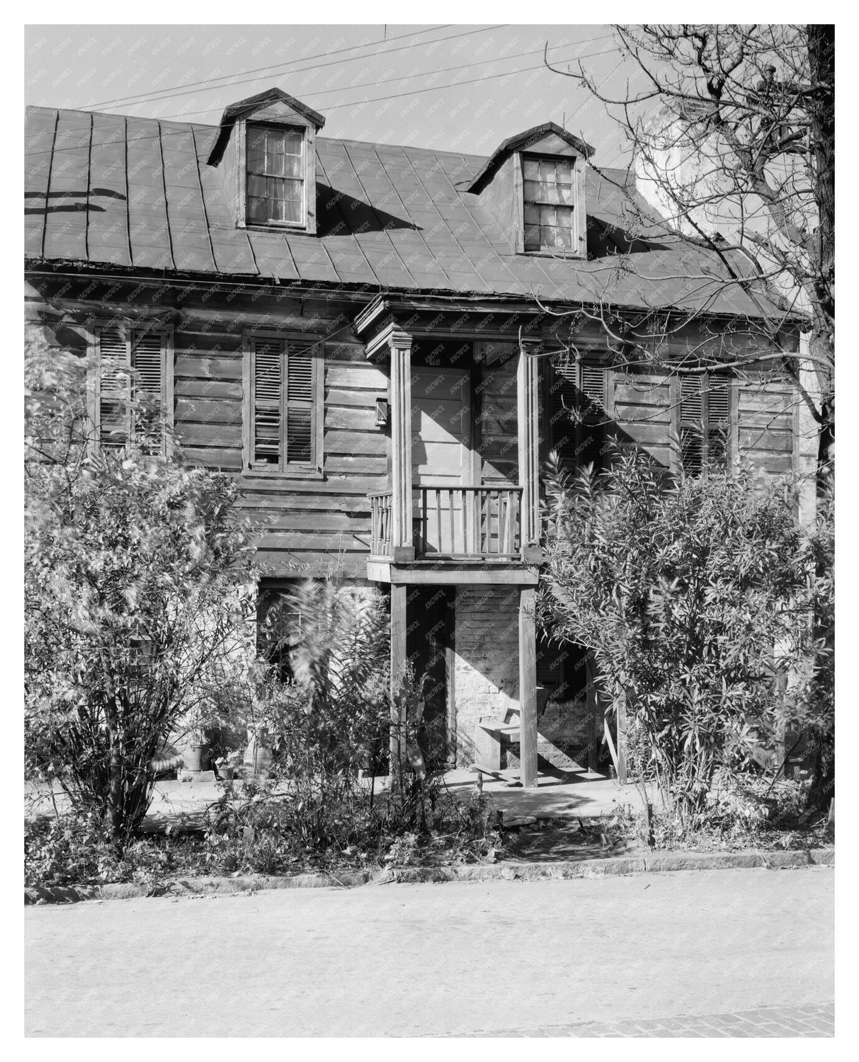 Savannah, GA Historic Architecture Photo, 1840