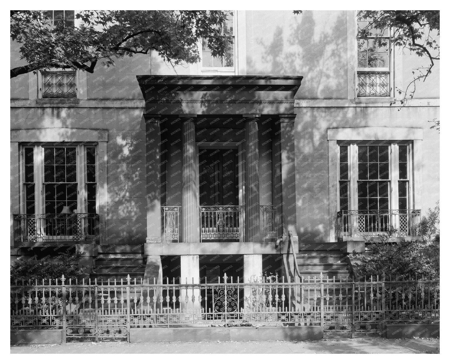 Frances Sorrell House, Savannah GA, 1844 History