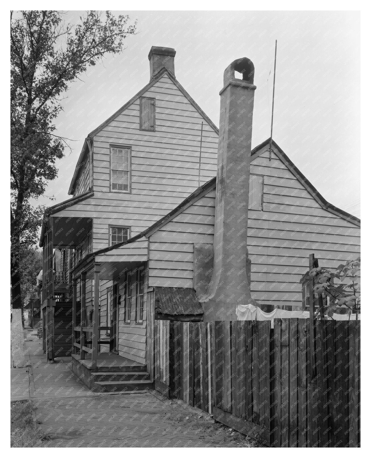 1770 Wooden House in Savannah, GA - Architectural History