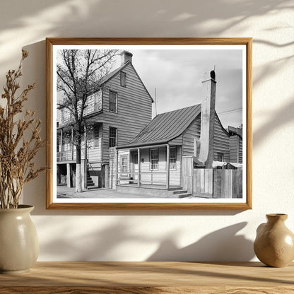 1770 Wooden House in Savannah, GA - Historical Architecture