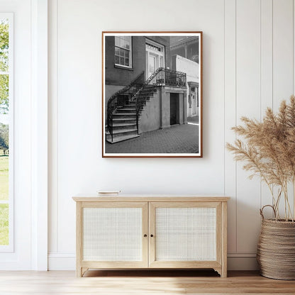 Historic Ironwork in Savannah, GA - 1850 Architecture