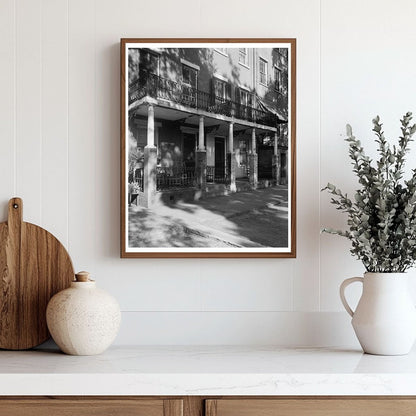 1850 Southern Architecture in Savannah, Georgia