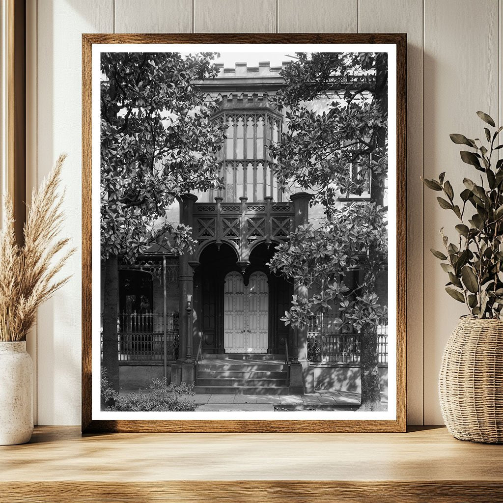 Vintage Savannah Residence, Georgia 1850-1861 Photo