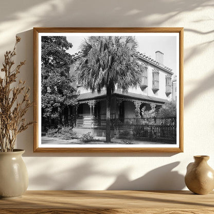 Historic Savannah Building, Georgia 1850-1861 Photo