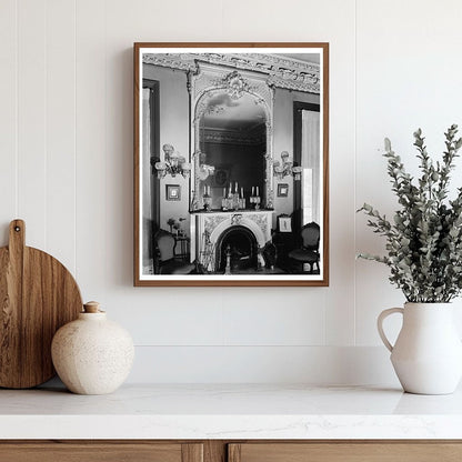 Early 20th Century Interior in Savannah, GA, 1850-1861