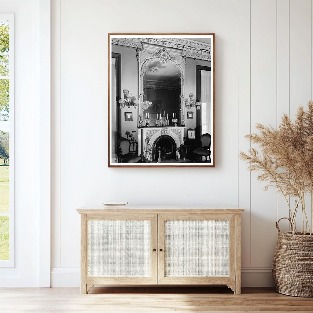 Early 20th Century Interior in Savannah, GA, 1850-1861