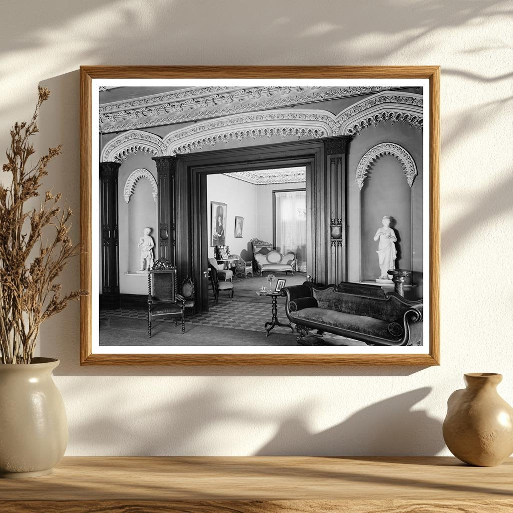 Savannah Historic Building Interior, Georgia 1850-1861