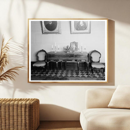Savannah Interior 1850-1861: Historic Architecture Photo