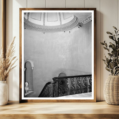 Historic Savannah Stairhall Photo, Chatham County, 1850-1861