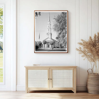 Savannah Church Architecture, Georgia 1891 Photo