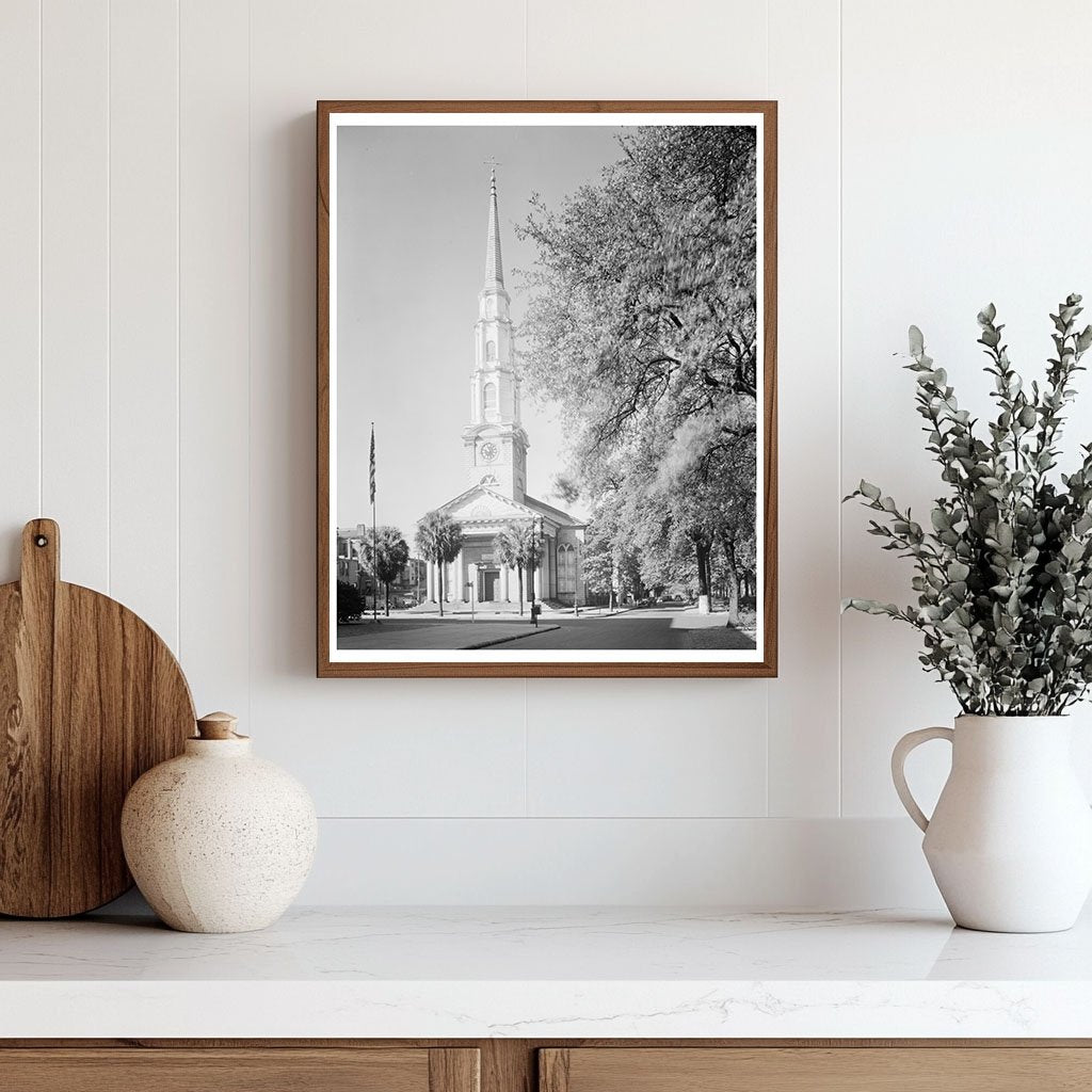 Savannah Church Photo, Georgia, 1891 Architecture History