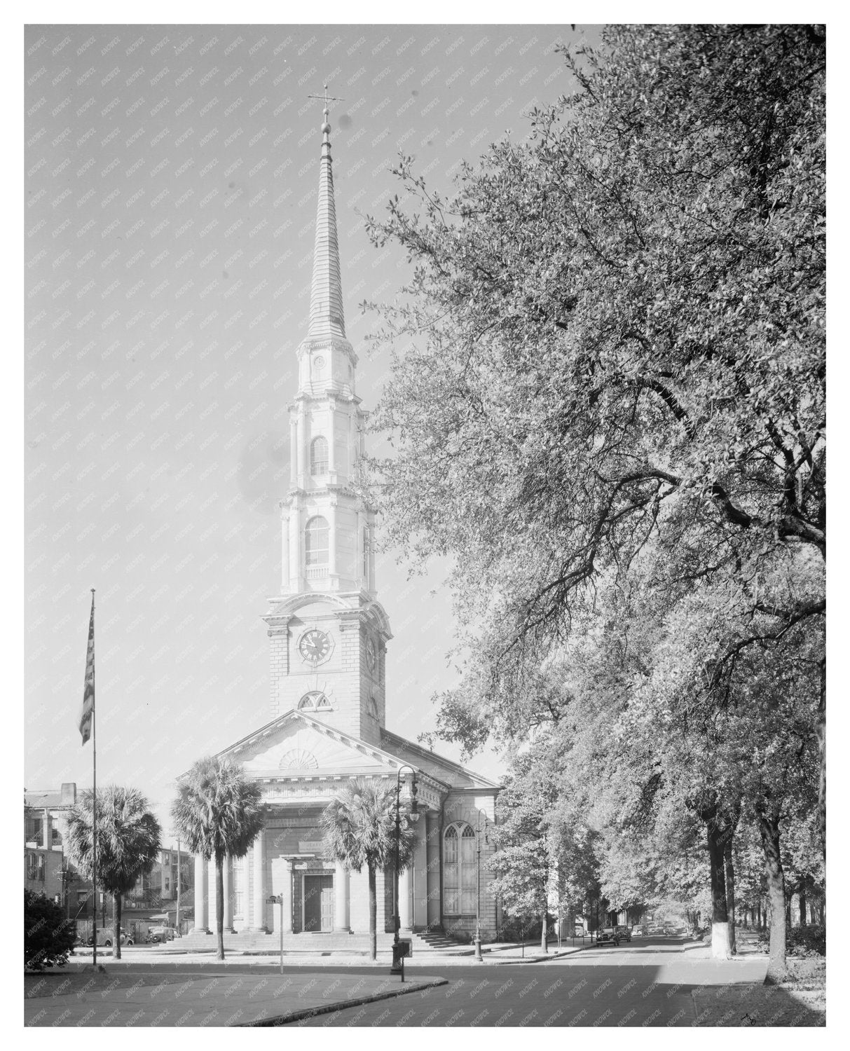 Historic Presbyterian Church, Savannah GA, 1891