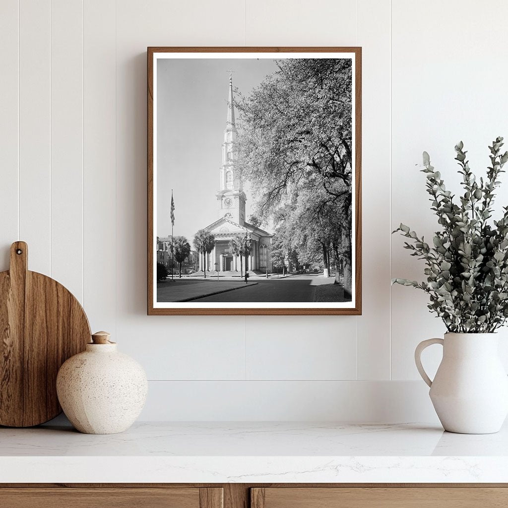 1891 Church Architecture in Savannah, Georgia