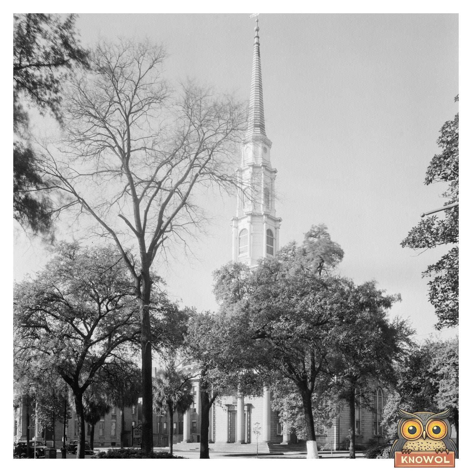 Historic Church in Savannah, Georgia - 1891 Architecture