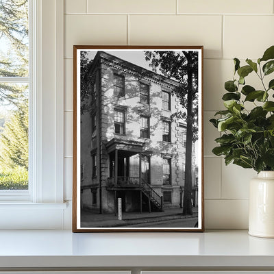 Historic 124 McDonough St, Savannah, 1939 - Architectural Ge