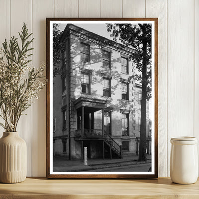 Historic 124 McDonough St, Savannah, 1939 - Architectural Ge