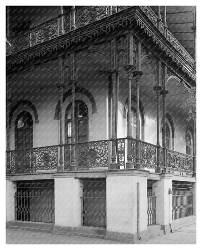 Savannah Female Asylum, Georgia 1850 - Historic Photograph