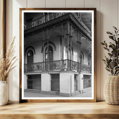 Savannah Female Asylum, Georgia 1850 - Historic Photograph