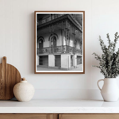 Savannah Female Asylum, Georgia 1850 - Historic Photograph