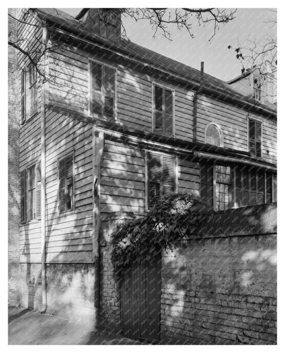 Historic 1830 House in Savannah, Georgia - Architectural Pho