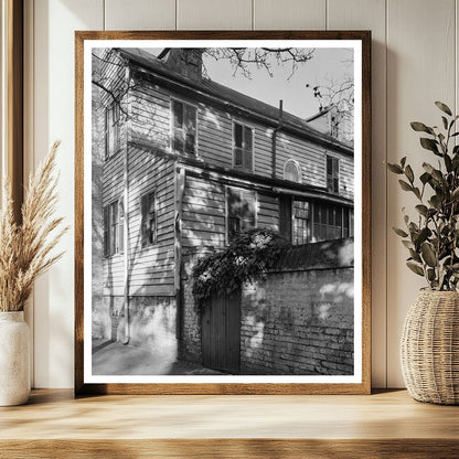 Historic 1830 House in Savannah, Georgia - Architectural Pho