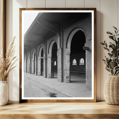 1852 Moorish Railroad Station, Savannah, GA - Historic Photo