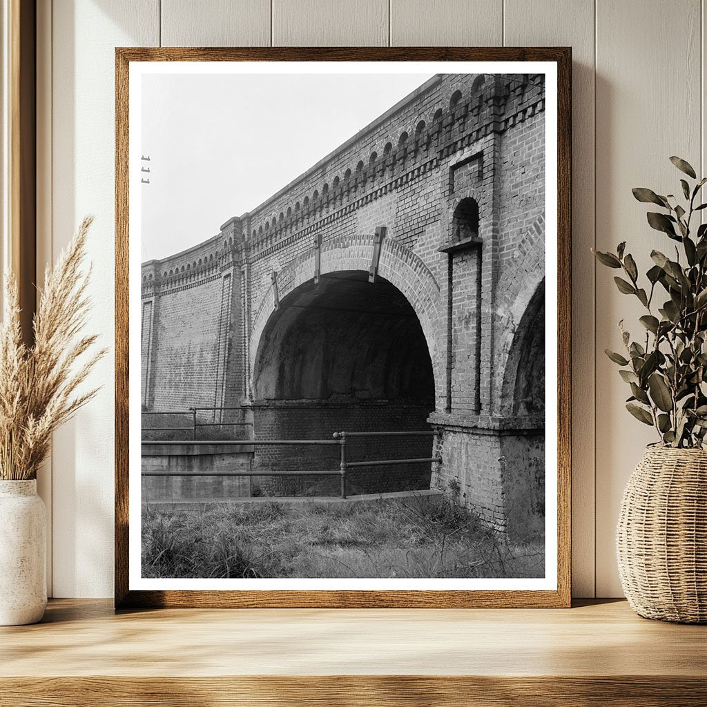 1848-1858 Railroad Bridge in Savannah, Georgia