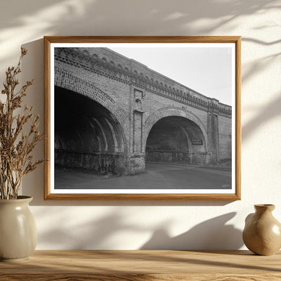Railroad Bridge in Savannah, GA, 1848-1858