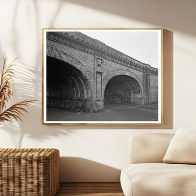 Railroad Bridge in Savannah, GA, 1848-1858