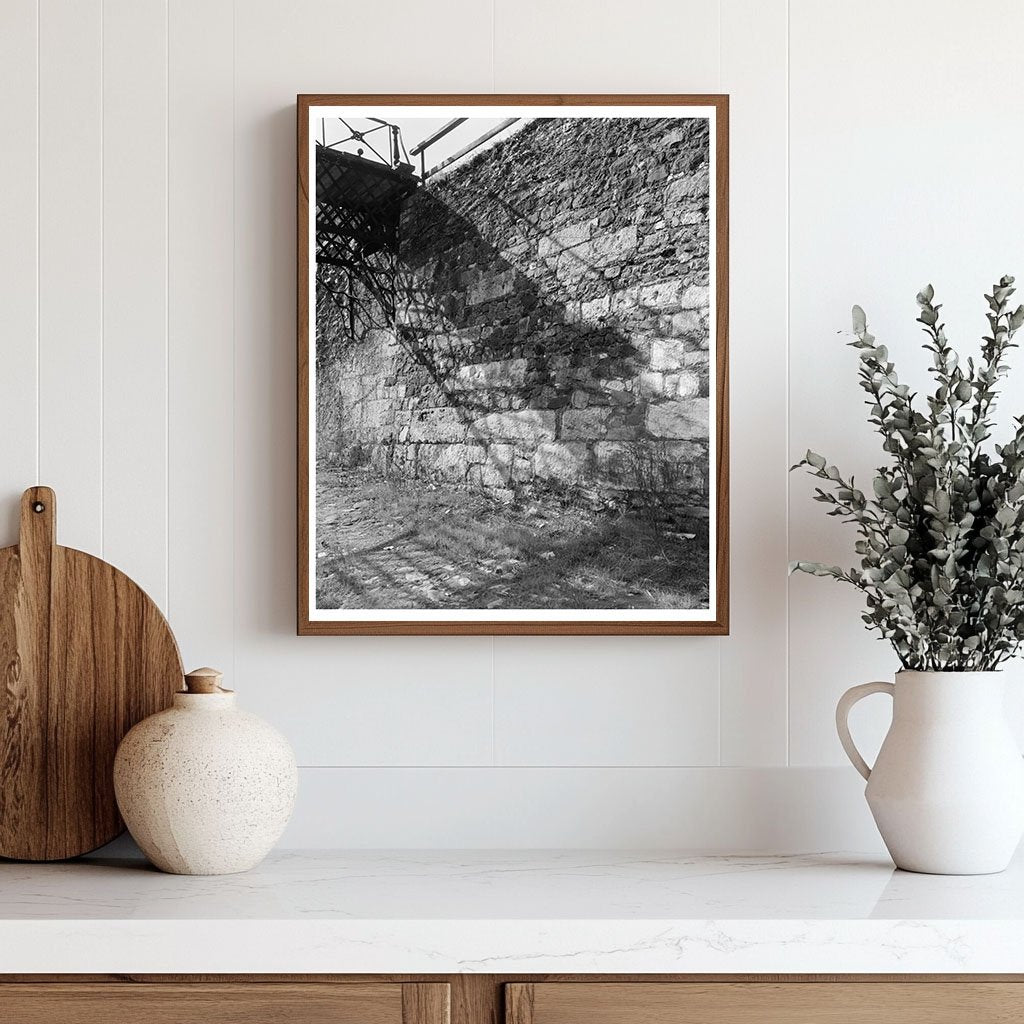 Savannah GA Architecture Photo, Mid-20th Century